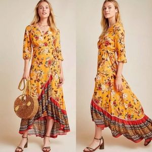 Anthropologie Farm Rio Soigne Maxi Dress